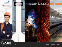 Tablet Screenshot of gaz-ark.com